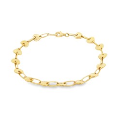 Bracciale Cuori Oro 18 kt 2