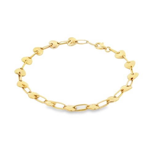 Bracciale Cuori Oro 18 kt
