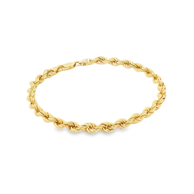 Bracciale Corda Oro 18 kt