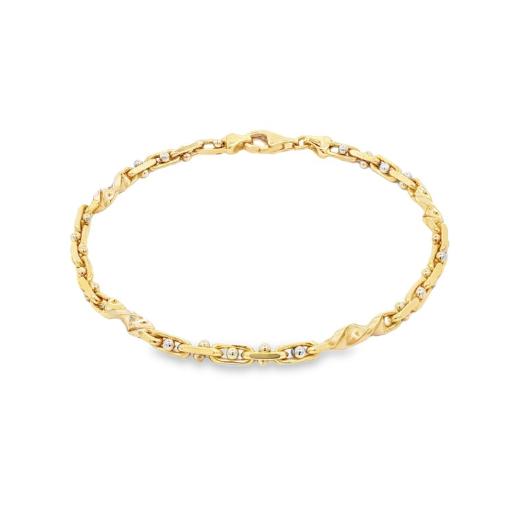 Bracciale Charms 1 Farfalla Oro 18 kt