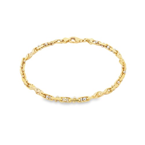 Bracciale Charms 1 Farfalla Oro 18 kt