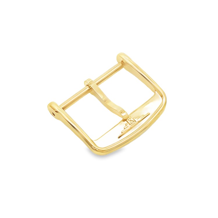 Longines Fibbia ardiglione acciaio PVD Yellow Gold  steel pin buckle 20mm.