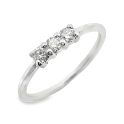Fedina Riviere Diamanti ct 0,54 Oro 18 kt