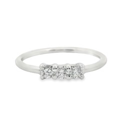 Fedina Riviere Diamanti ct 0,54 Oro 18 kt 2