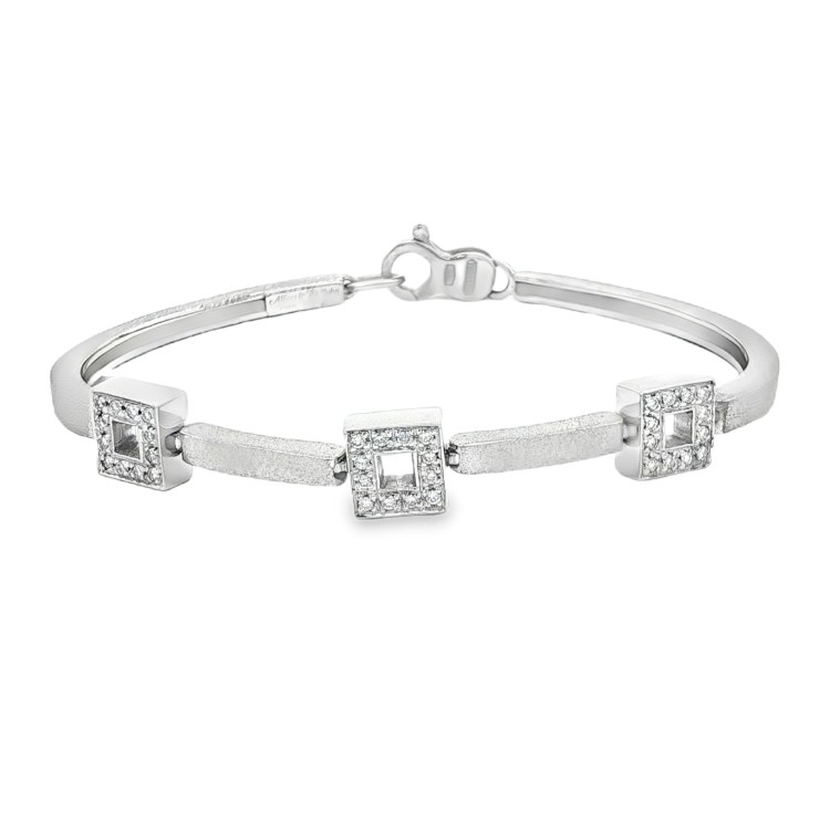 ALFIERI & St. JOHN Bracciale Diamanti ct 0,24 Oro 18 kt