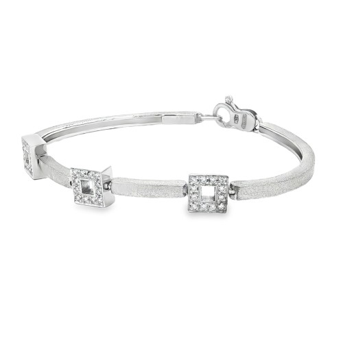 ALFIERI & St. JOHN Bracciale Diamanti ct 0,24 Oro 18 kt