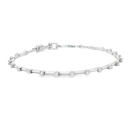 ALFIERI & St. JOHN Bracciale Diamanti ct 0,84 Oro 18 kt
