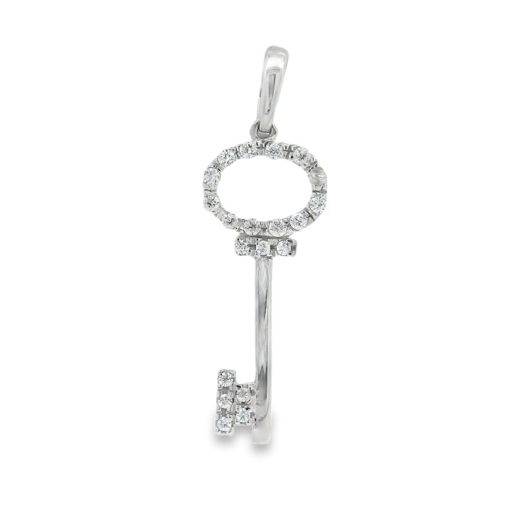 Pendente Chiave Oro 18 kt