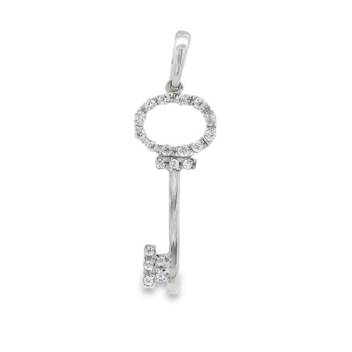 Pendente Chiave Oro 18 kt
