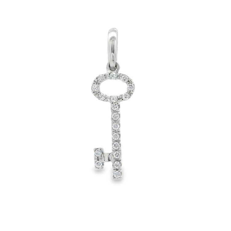 Pendente Chiave Oro 18 kt