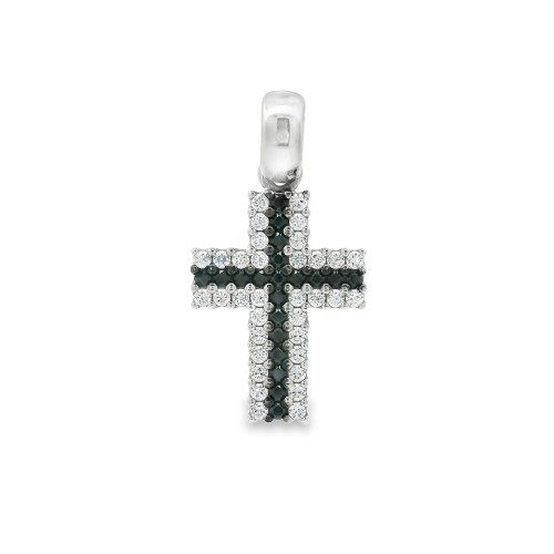 Pendente Croce Oro 18 kt