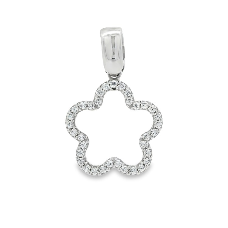 Pendente Fiore Oro 18 kt