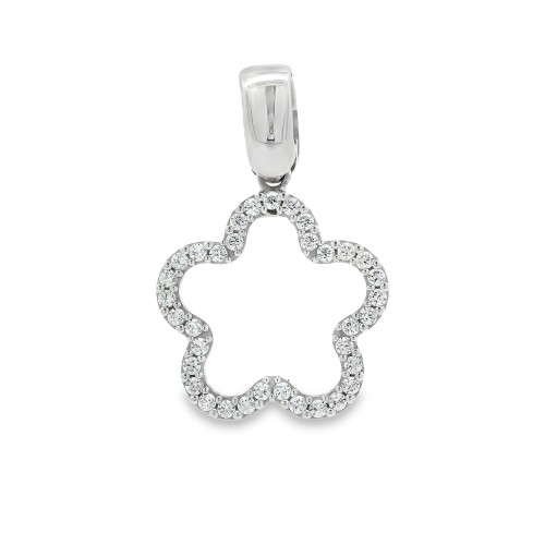 Pendente Fiore Oro 18 kt