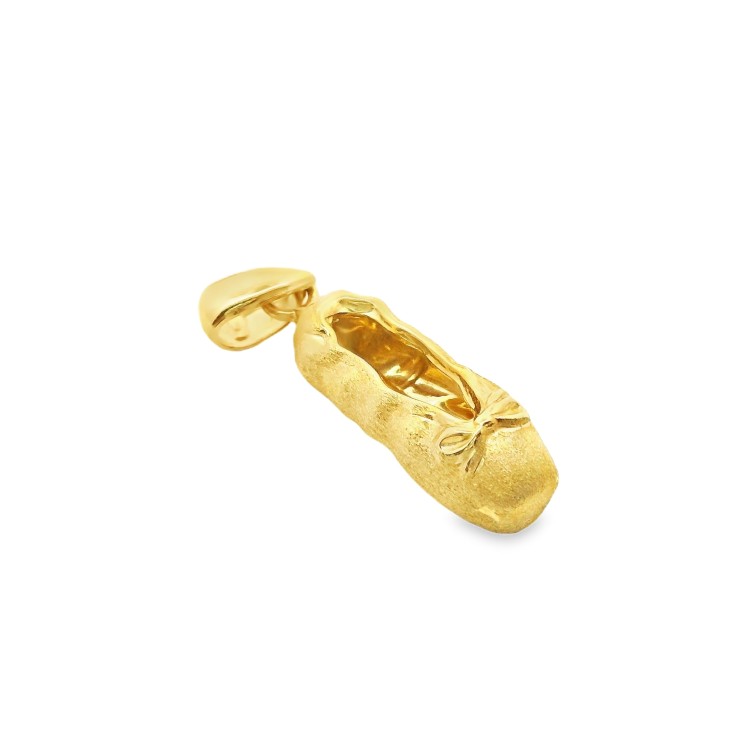 Pendente Scarpetta Danza Oro 18 kt