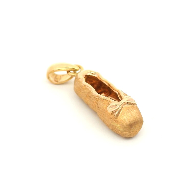 Pendente Scarpetta Danza Oro 18 kt