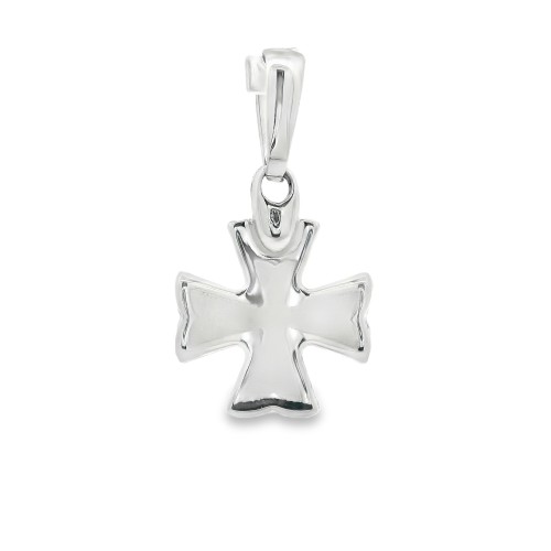 Croce Lucida e Satinata Oro 18 kt