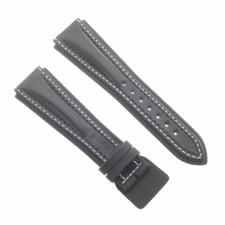 Longines Cinturino Pelle Nero 21/20 mm Swissair Weems  L.2.625.4 Limited Edition Chronograph