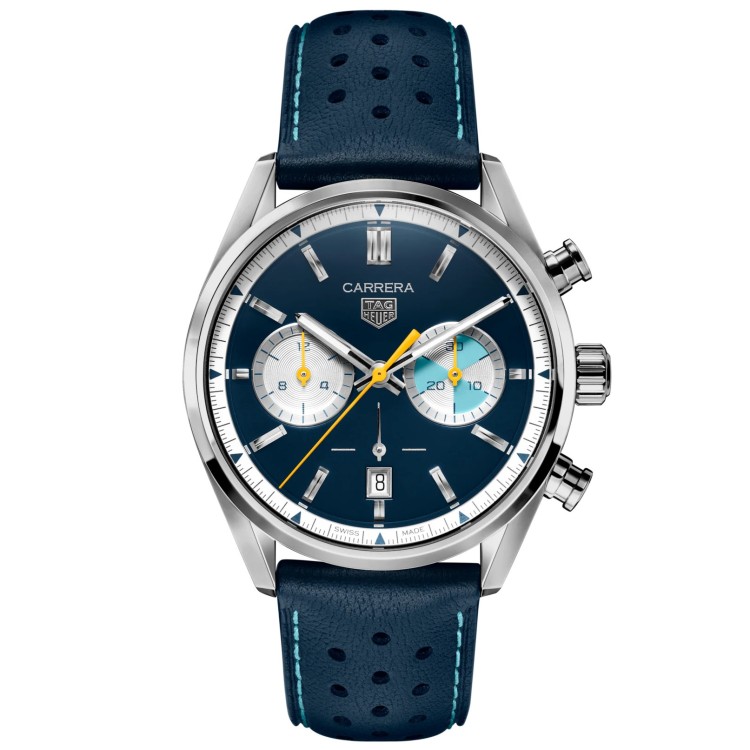 TAG HEUER CARRERA Cronografo CBN201N.FC6620 Blu 42 mm.
