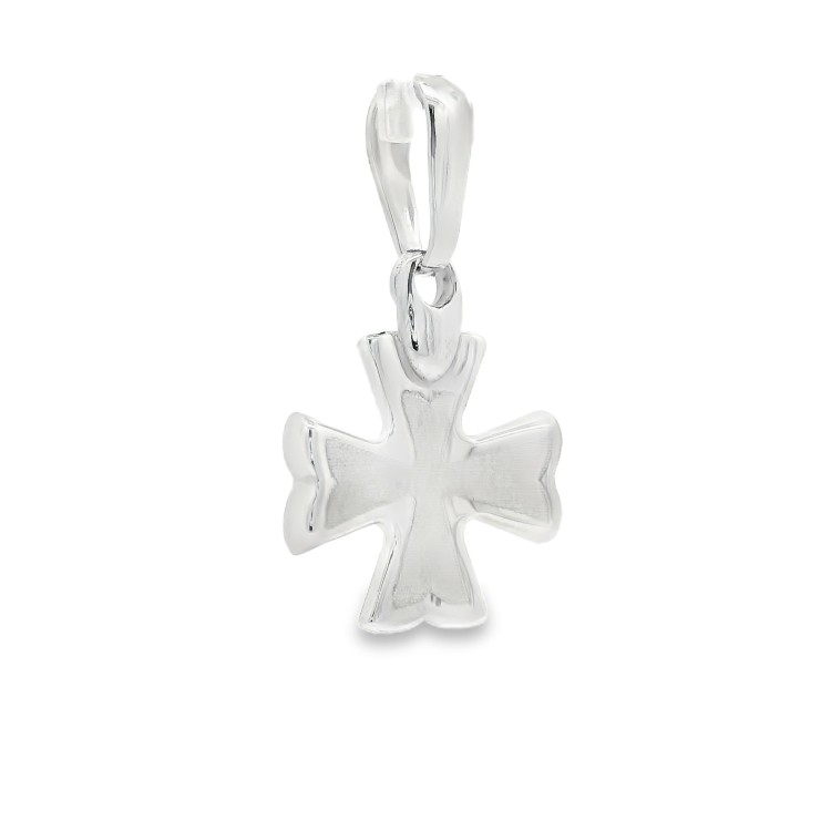 Croce Lucida e Satinata Oro 18 kt