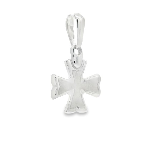 Croce Lucida e Satinata Oro 18 kt