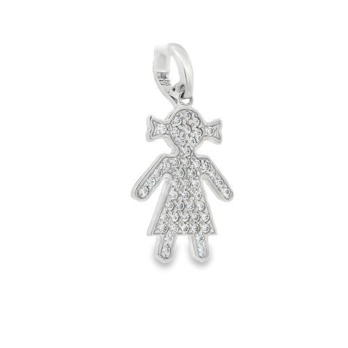 Pendente Bambina Oro 18 kt