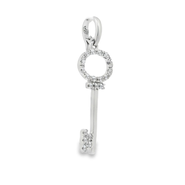 Pendente Chiave Oro 18 kt