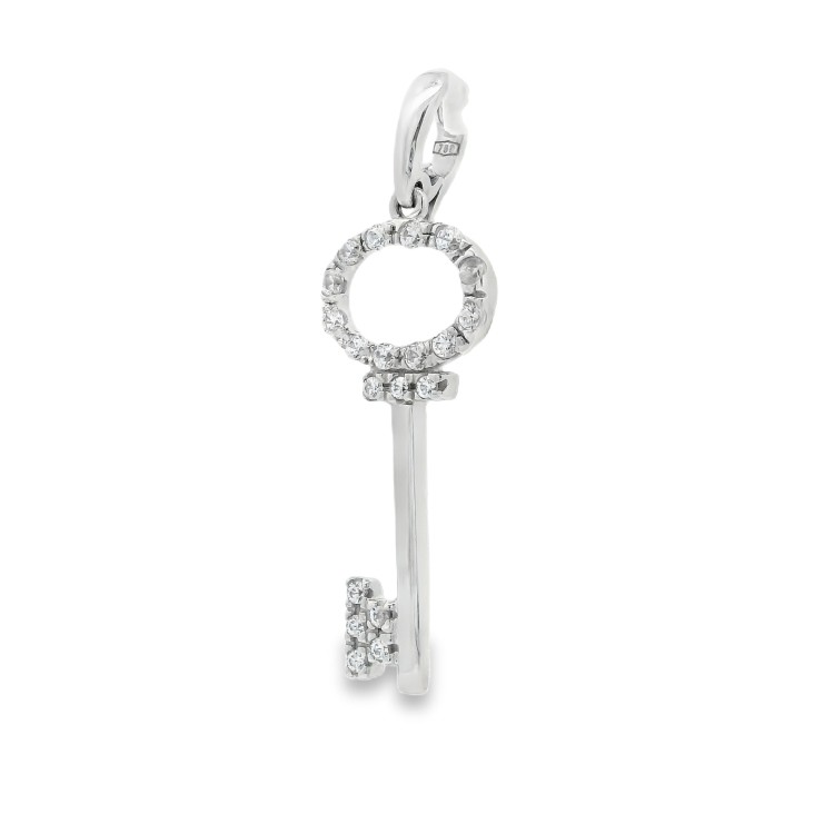 Pendente Chiave Oro 18 kt