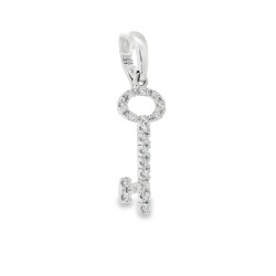 Pendente Chiave Oro 18 kt 2