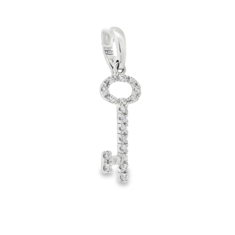 Pendente Chiave Oro 18 kt