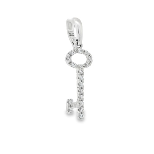 Pendente Chiave Oro 18 kt