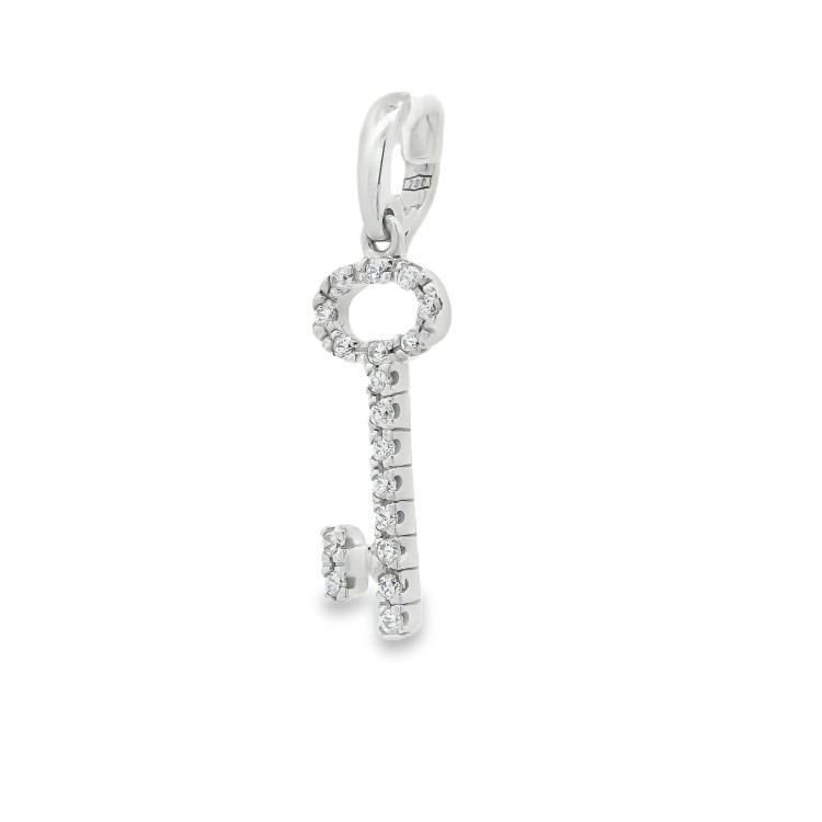 Pendente Chiave Oro 18 kt