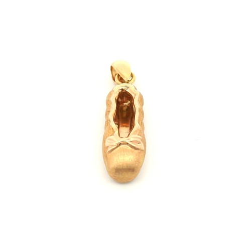 Pendente Scarpetta Danza Oro 18 kt