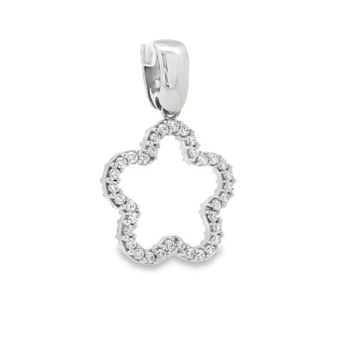 Pendente Fiore Oro 18 kt