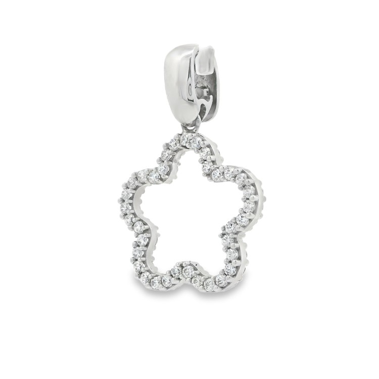 Pendente Fiore Oro 18 kt
