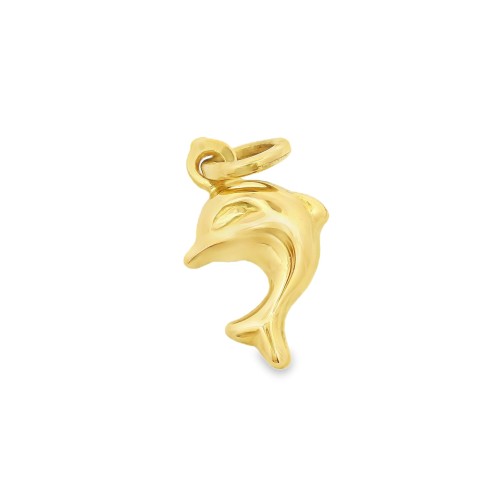 Pendente Pesci 3 Delfini Oro 18 kt
