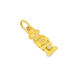 Pendente Precolombiano il Guardiano Oro 18 kt 2