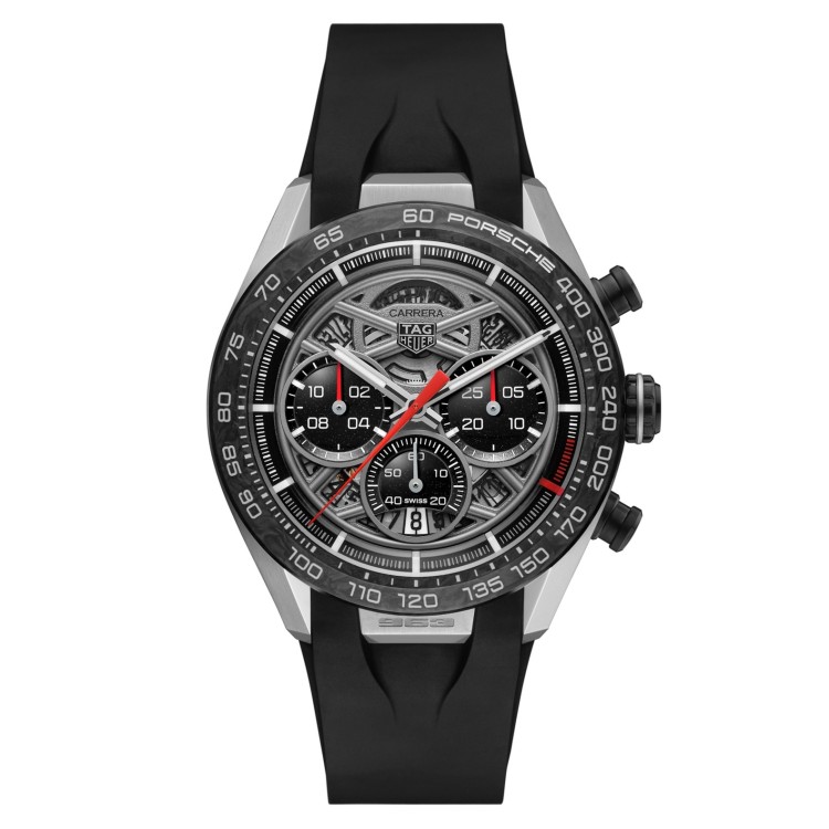 TAG Heuer Carrera Chronograph x Porsche 963 Automatico 44 mm Acciaio CBU2010.FT6267