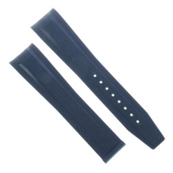 Longines Cinturino Caucciù Blu 22/18 mm Hydroconquest Ceramic GMT L3.890.4 diametro 43mm