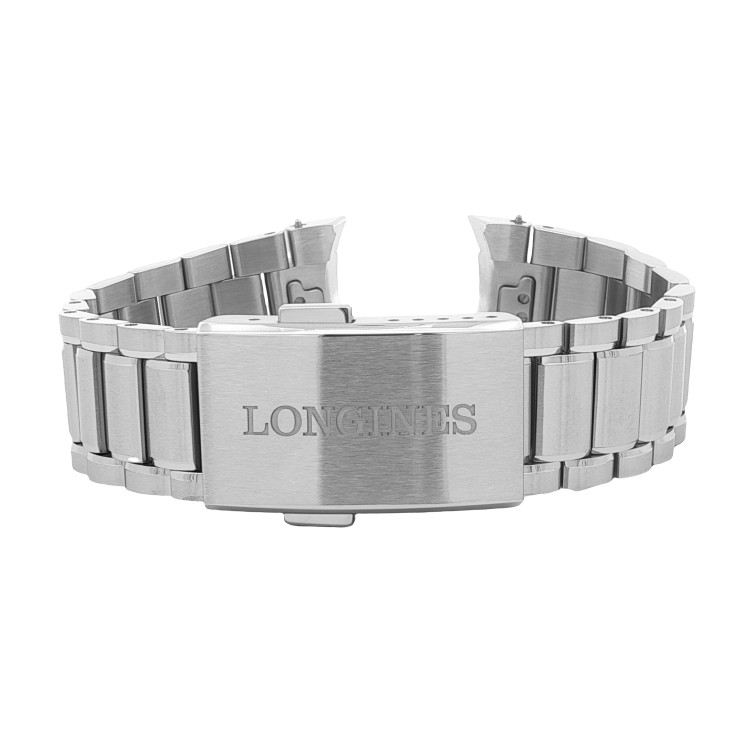 Longines Bracciale acciaio Spirit 37 mm orologio  L3.410.4. Intercambiabile, ansa 19mm.