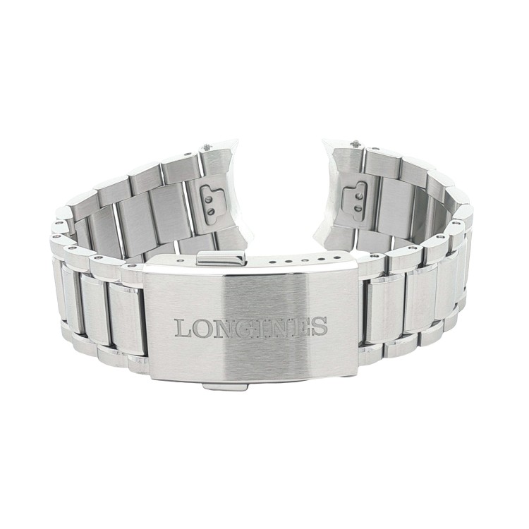 Longines Bracciale acciaio Spirit 37 mm orologio  L3.410.4. Intercambiabile, ansa 19mm.