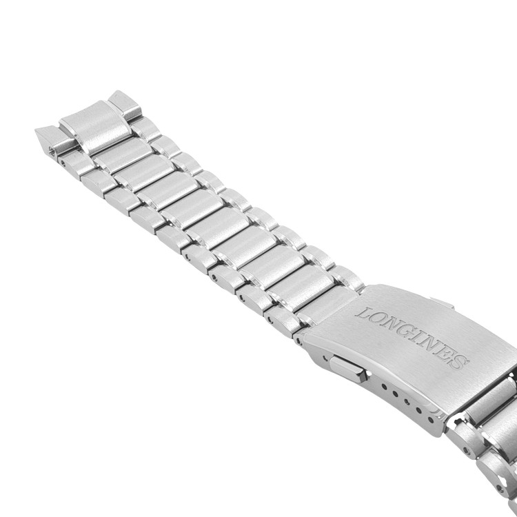 Longines Bracciale acciaio Spirit 37 mm orologio  L3.410.4. Intercambiabile, ansa 19mm.