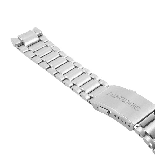 Longines Bracciale acciaio Spirit 37 mm orologio  L3.410.4. Intercambiabile, ansa 19mm.