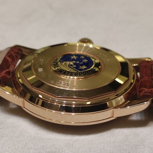 LONGINES Heritage CONQUEST L1.611.6.78.9 Automatico 35 mm.Oro rosa 18 kt