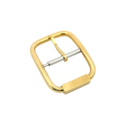 PHILIP WATCH Fibbia New Old Stock ardiglione placcato oro giallo 14 mm.