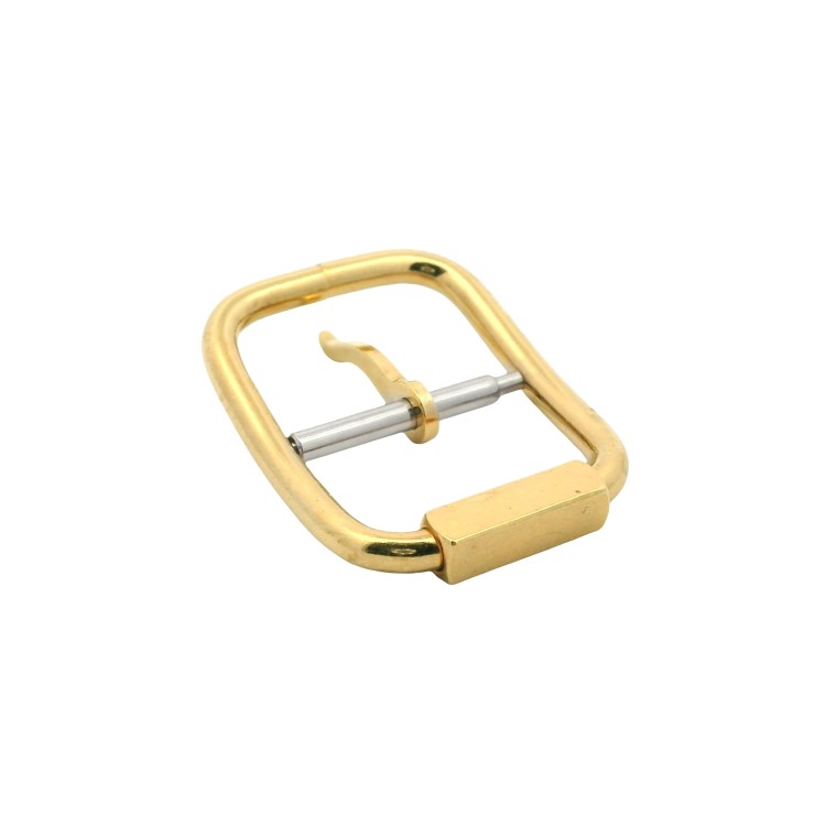 PHILIP WATCH Fibbia New Old Stock ardiglione placcato oro giallo 14 mm.