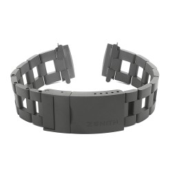 Zenith Bracciale titanio El Primero T384 Chronomaster Revival, ansa 19 mm,  antracite. 384 A384 2