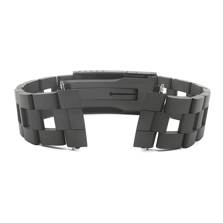 Zenith Bracciale titanio El Primero T384 Chronomaster Revival, ansa 19 mm,  antracite. 384 A384