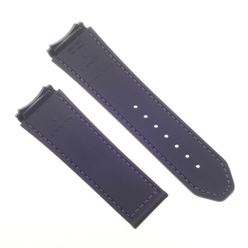 Zenith Cinturino Caucciù Viola 23/22 mm Defy El Primero 21, 97.9001.9004/80