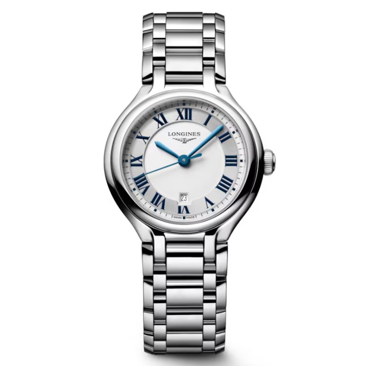 LONGINES PRIMALUNA L8.142.4.71.6 Argento 30 mm.