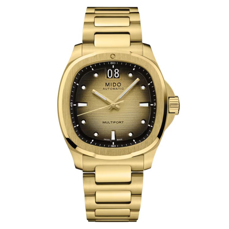 Mido Multifort M049.526.33.021.00 Automatico 40 mm Champagne Bracciale Acciaio